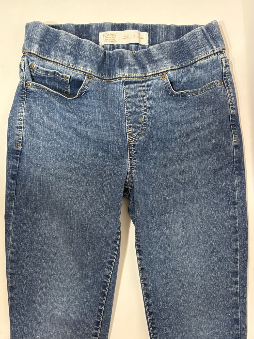 Signature Levi Strauss Pull On Skinny Jeans 4